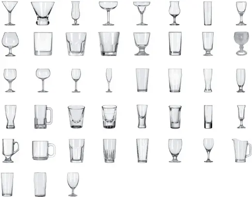 Diferentes tipos vasos y copas Nota El tipo de cristalería que se tenga - фото 18