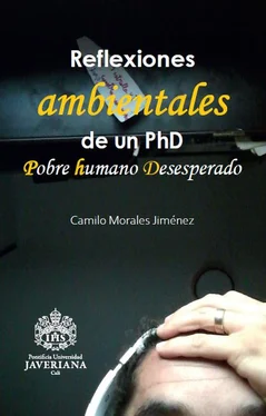 Camilo Morales Reflexiones ambientales de un PhD обложка книги