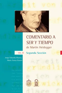 Jorge E. Rivera Comentario a ser y tiempo. Vol. III, Segunda sección обложка книги