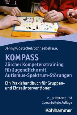 Maya Schneebeli KOMPASS - Zürcher Kompetenztraining für Jugendliche mit Autismus-Spektrum-Störungen обложка книги