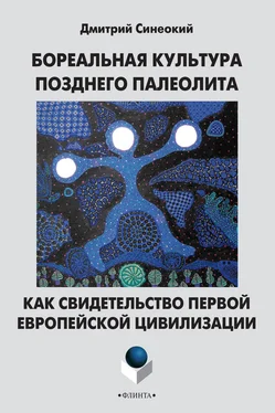 Дмитрий Синеокий Бореальная культура позднего палеолита как свидетельство первой европейской цивилизации обложка книги