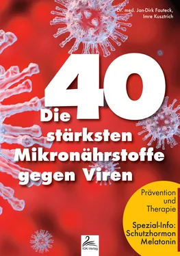 Imre Kusztrich Die 40 stärksten Mikronährstoffe gegen Viren обложка книги