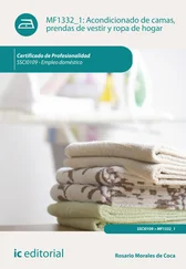 Rosario Morales de Coca - Acondicionado de camas, prendas de vestir y ropa de hogar. SSCI0109