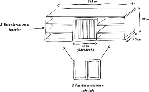 Croquis para la fabricación de un mueble modular Una vez que se conocen a la - фото 198