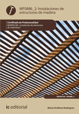 María Orellana Rodríguez Instalación de estructuras de madera. MAMS0108 обложка книги