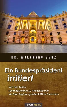 Dr. Wolfgang Senz Ein Bundespräsident irritiert обложка книги