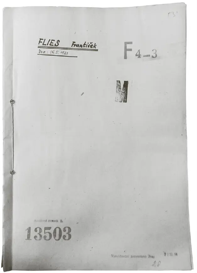 StBAkt von Franz Flies alias Puzzi Neffe von Kanonikus Michael Gamper - фото 9