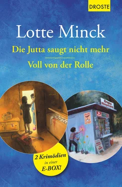 Lotte Minck Die Jutta saugt nicht mehr & Voll von der Rolle обложка книги