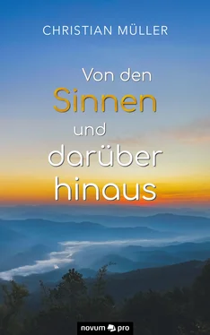 Christian Müller Von den Sinnen und darüber hinaus обложка книги