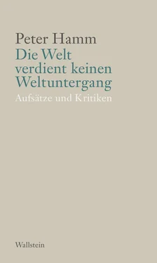 Peter Hamm Die Welt verdient keinen Weltuntergang обложка книги