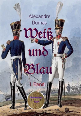 Alexandre Dumas Weiß und Blau обложка книги