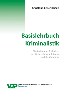 Christoph Keller Basislehrbuch Kriminalistik обложка книги