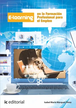 Isabel María Márquez Pérez E-learning en la formación profesional para el empleo обложка книги