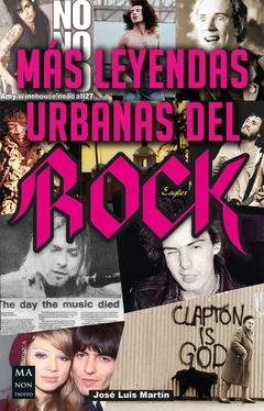 José Luis Martín Más leyendas urbanas del rock обложка книги