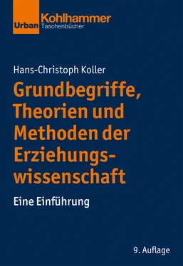 Hans-Christoph Koller Grundbegriffe, Theorien und Methoden der Erziehungswissenschaft обложка книги
