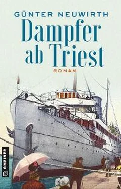 Günter Neuwirth Dampfer ab Triest обложка книги