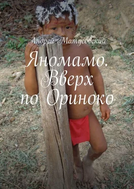 Андрей Матусовский Яномамо. Вверх по Ориноко обложка книги