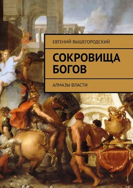 Евгений Вышегородский Сокровища богов. Алмазы власти обложка книги