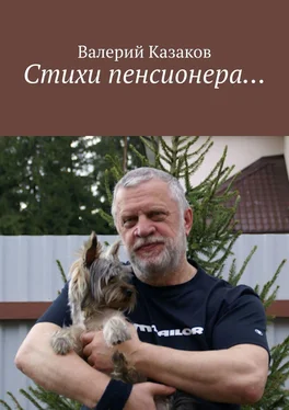 Валерий Казаков Стихи пенсионера… обложка книги