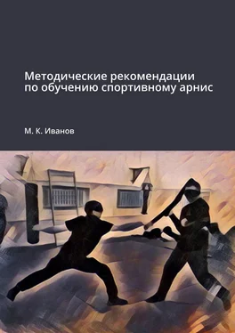 М. Иванов Методические рекомендации по обучению спортивному арнис обложка книги