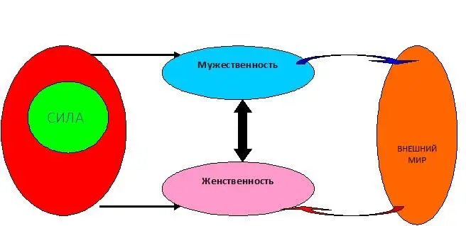 Расщепление исходящей из нашей СИЛЫ ИНДИВИДУАЛЬНОСТИ энергии ЖИЗНЕННОСТИ на - фото 1