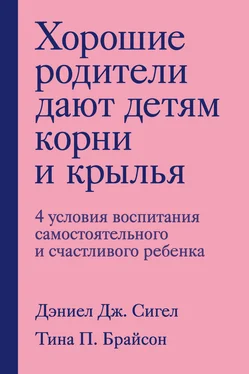 Дэниэл Сигел Хорошие родители дают детям корни и крылья. 4 условия воспитания самостоятельного и счастливого ребенка обложка книги