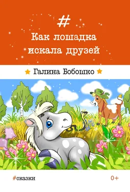 Галина Бобошко Как лошадка искала друзей обложка книги