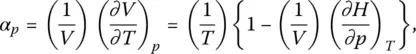 where H is enthalpy and the thermal pressure coefficient β V 29 After - фото 362