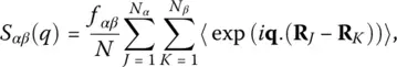 Figure 2 Neutron and Xray structural factors a and b panel respectively for - фото 377