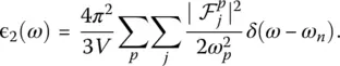 Closely related to ɛ ω is the absorption spectra α ω which is given by - фото 389