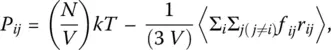 where the bracket indicates an equilibrium time average and N V T f ij - фото 358