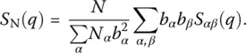 Here b αis the neutron scattering length of particles of species α 14 and - фото 376