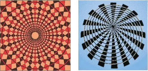 Figure 1511 Frasers Illusion Figure 1512 Illusion of Münsterberg - фото 69