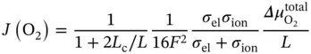 where is the total O 2chemical potential difference across the membrane - фото 35