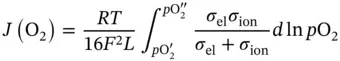 where J O 2 is the O 2flux through the membrane R is the gas constant T is - фото 33