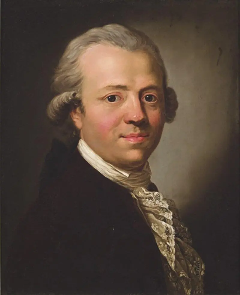 Friedrich Nikolai Gemälde von Ferdinand Kollmann nach Anton Graff 17831790 - фото 31