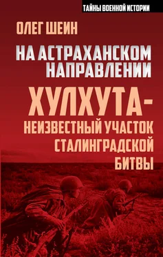 Олег Шеин На астраханском направлении. Хулхута – неизвестный участок Сталинградской битвы обложка книги