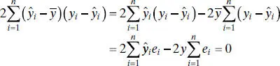 since the sum of the residuals is always zero property 1 Section 222 and - фото 153