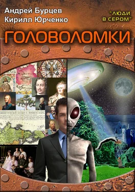 Андрей Бурцев Люди в сером 3: Головоломки обложка книги