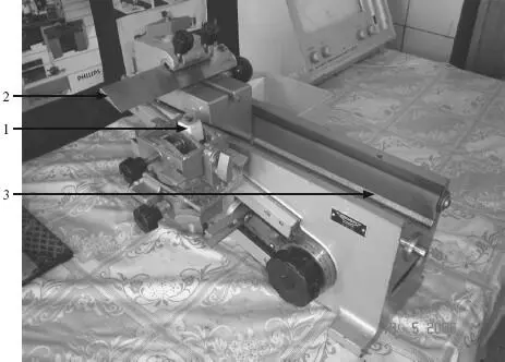 Рис 11 Санный микротом 1 объектодержатель 2 стальной нож 3 - фото 1