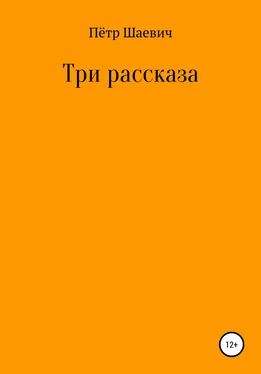 Пётр Шаевич Три рассказа обложка книги