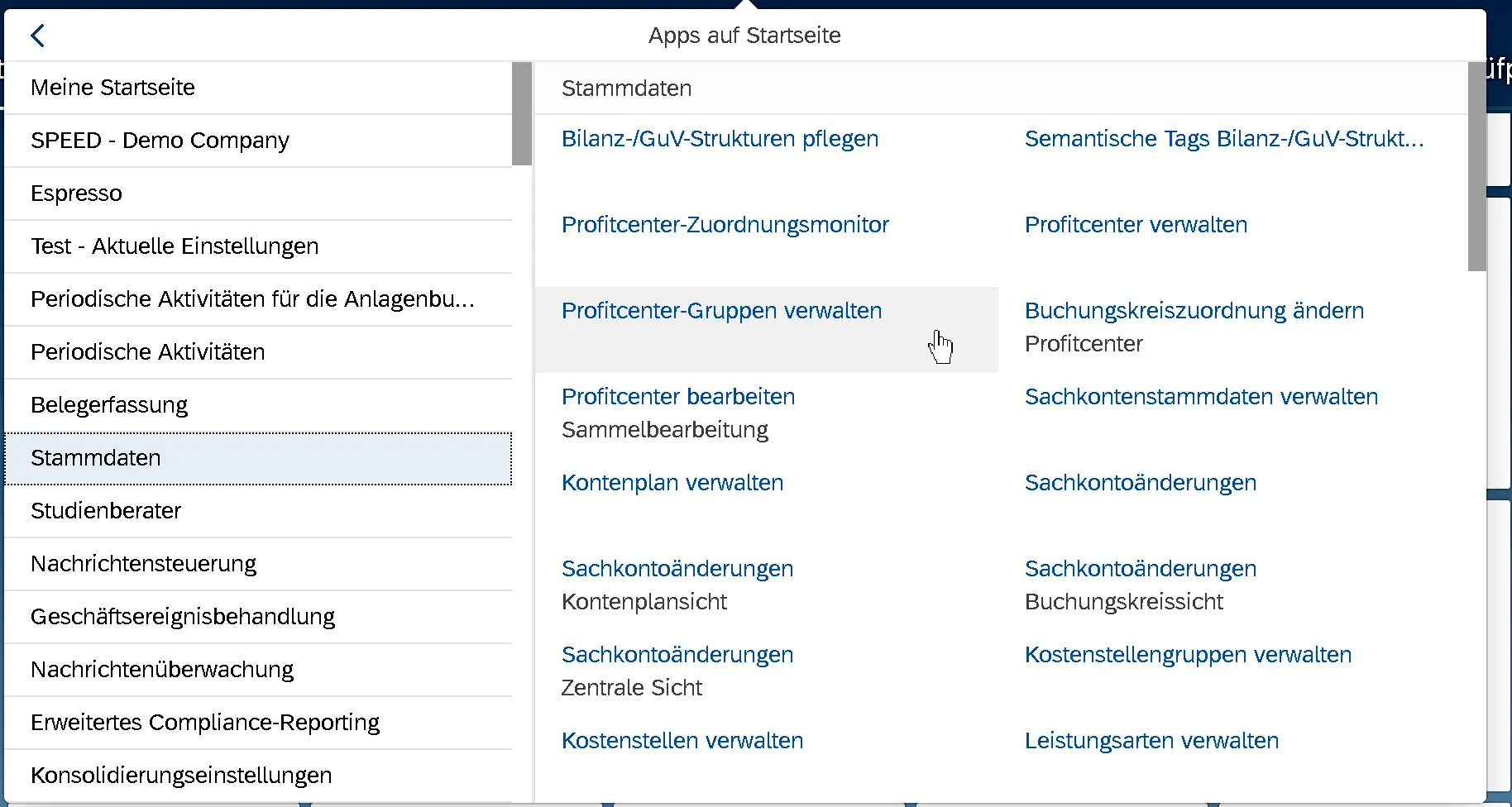 Abbildung 115 FioriStartseite Katalog Stammdaten und Apps Das - фото 30