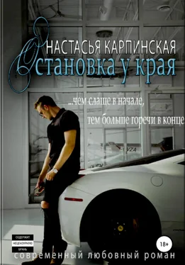 Настасья Карпинская Остановка у края обложка книги