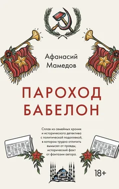 Афанасий Мамедов Пароход Бабелон обложка книги