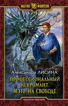 Александра Лисина Профессиональный некромант. Мэтр на свободе обложка книги