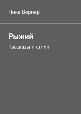 Ника Вернер Рыжий. Рассказы и стихи обложка книги