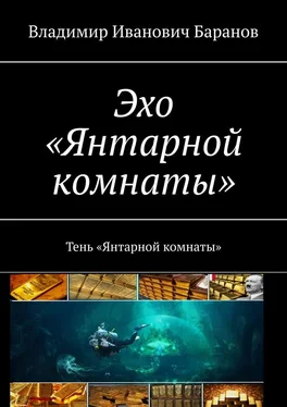 Владимир Баранов Эхо «Янтарной комнаты». Тень «Янтарной комнаты» обложка книги