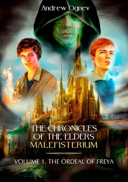 Andrew Ognev The Chronicles of the Elders Malefisterium. Volume 1. The Ordeal of Freya обложка книги