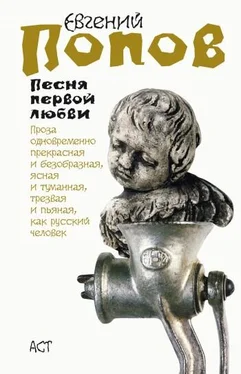 Евгений Попов Песня первой любви обложка книги