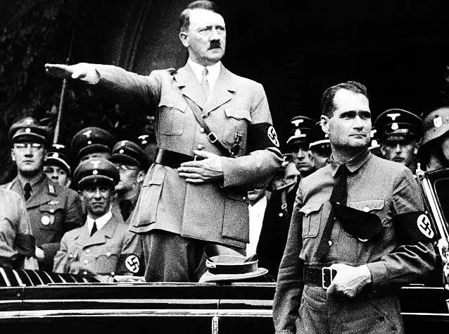 А Гесс и Р Гитлер в 1930е годы Легенда МТШ 14 февраля С 000 - фото 9